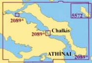 Shom Carte des Canaux d'Egripo, de Talante et d'Oréos, et de l'île d
