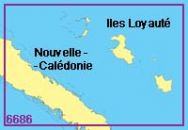 Shom Nouvelle-Calédonie (partie Sud-Est) - Iles Loyauté