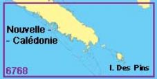 Shom Nouvelle-Calédonie (partie Sud) - Ile des Pins