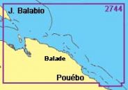 Shom Nouvelle-Calédonie - Partie comprise entre Pouebo et Arama