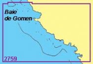 Shom Nouvelle-Calédonie - Partie comprise entre Louanga et Gatope