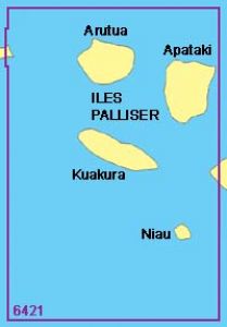 Shom Archipel des Tuamotu - Iles Arutua, Apataki, Kaukura, Niau