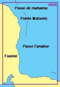 Shom De la Passe de Mahaena a la Baie de Taravao