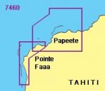 Shom De la Passe de Taapuna a la Passe d'Arue Port de Papeete