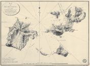Historická mapa: Ostrovy Saintes